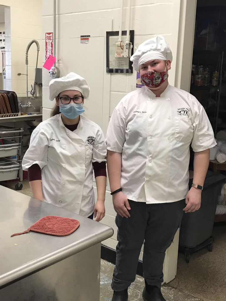 Region Two Culinary students