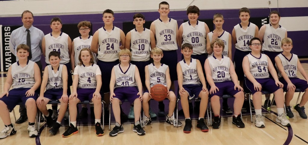 Middle School Boys Basketball Team