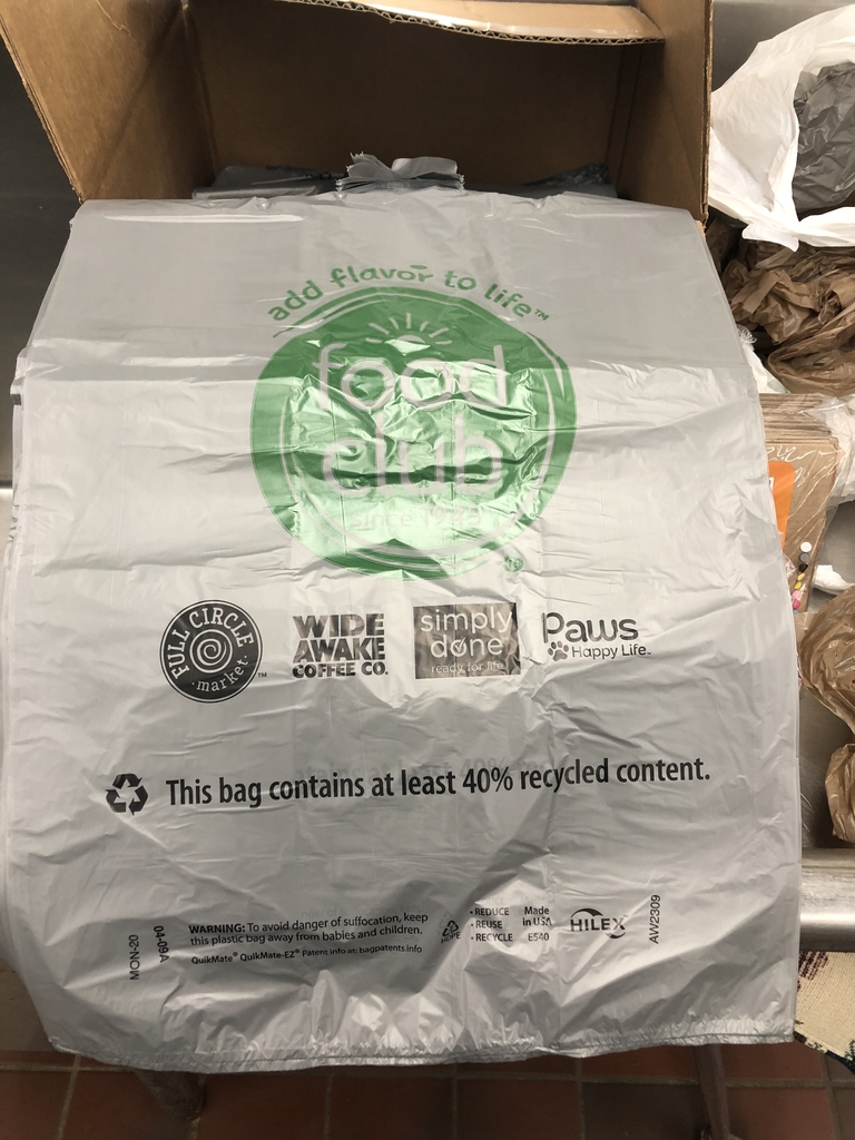 Plastic bags for packaging 